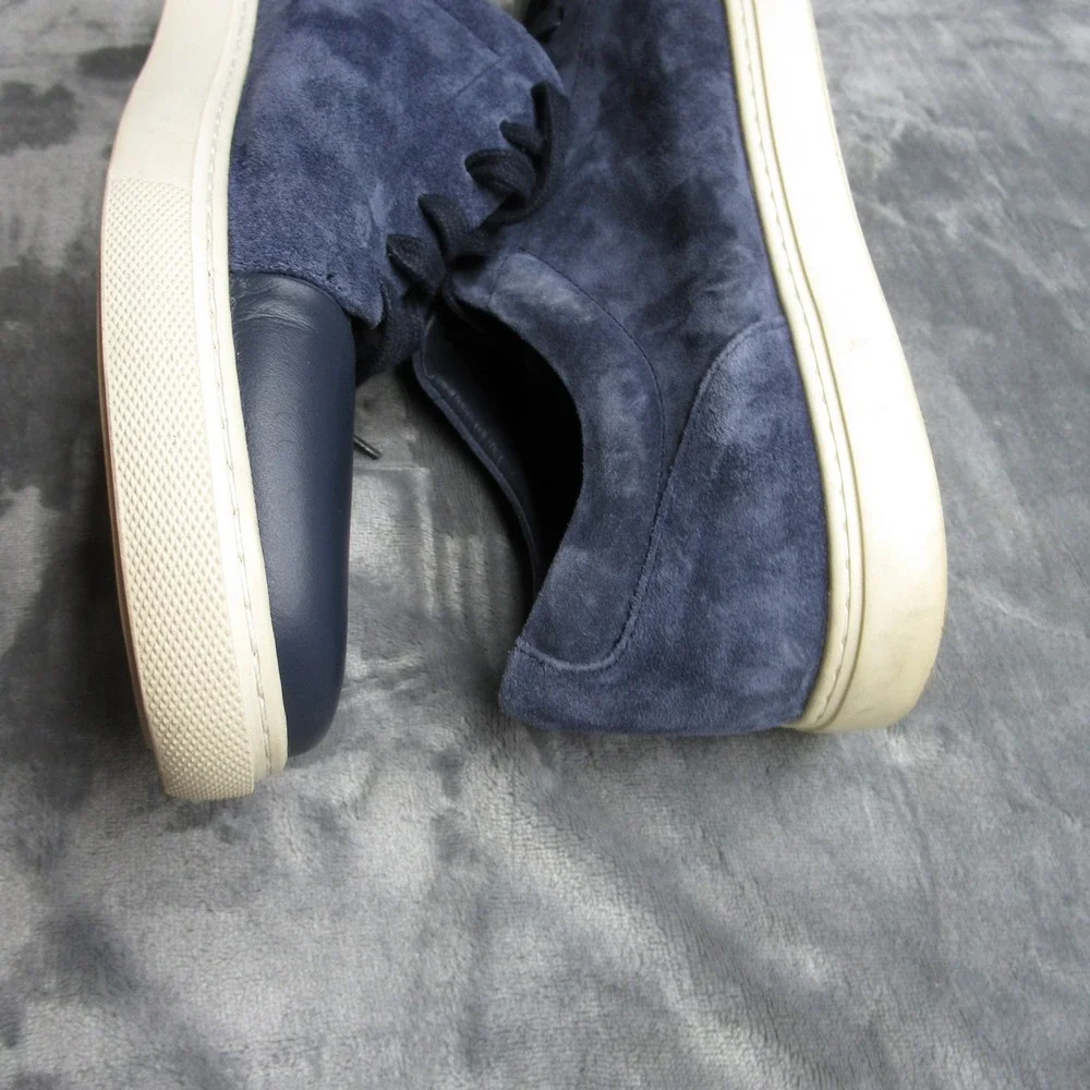 Allen Edmonds Shoes Mens 11.5 Blue Suede Cooper Port Washington Casual Courtside